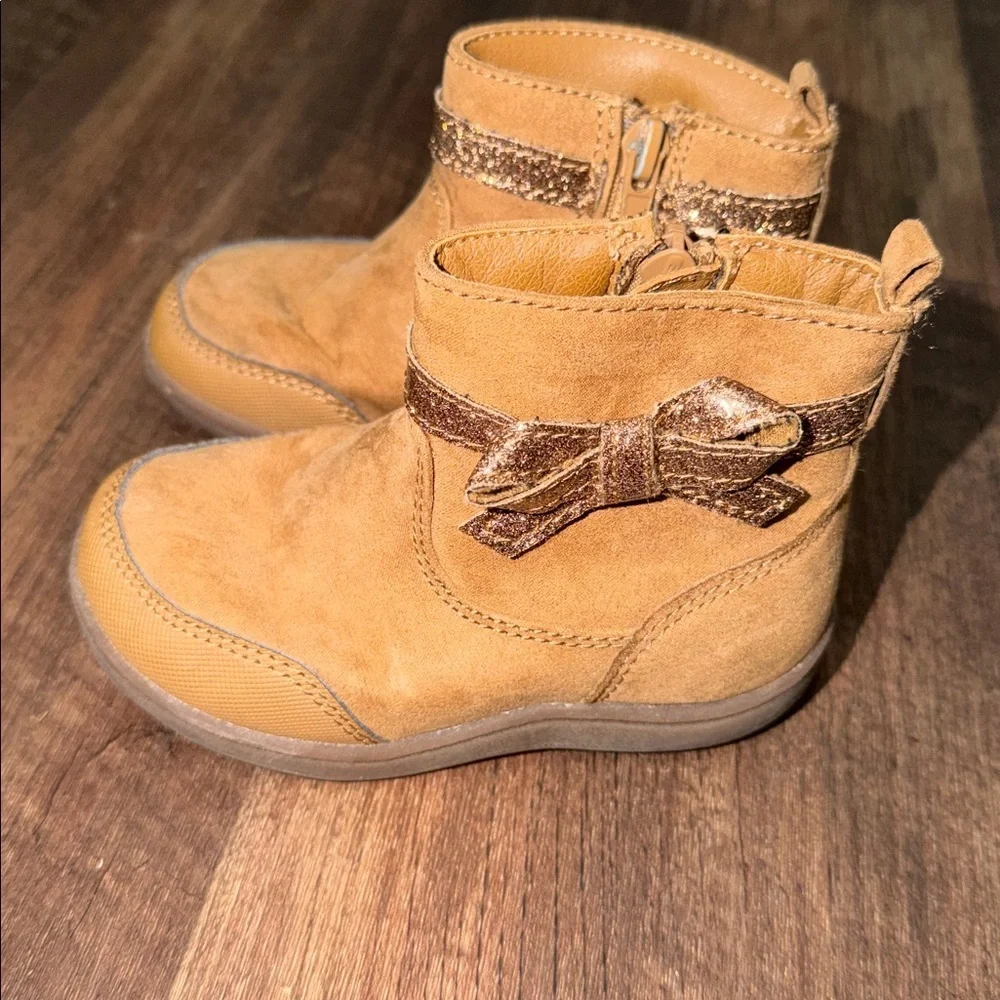 Stride Rite 360 Elaine girl brown boots size 7